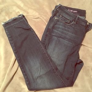 NYDJ Ami skinny raw hem released ankle jean